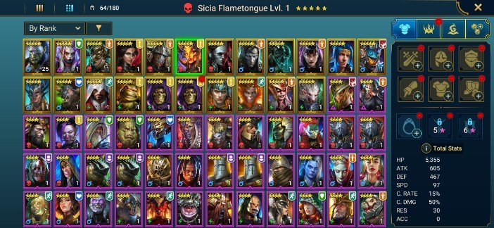Raid Shadow Legends account