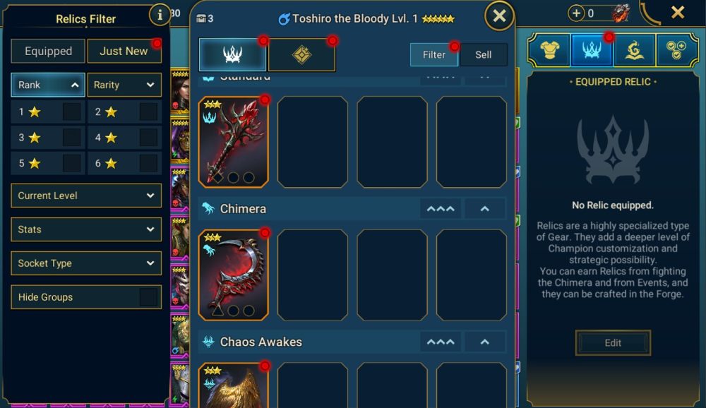 Raid Shadow Legends account