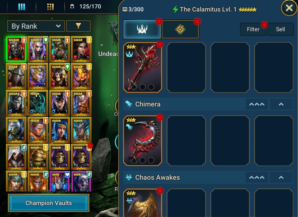 Raid Shadow Legends account