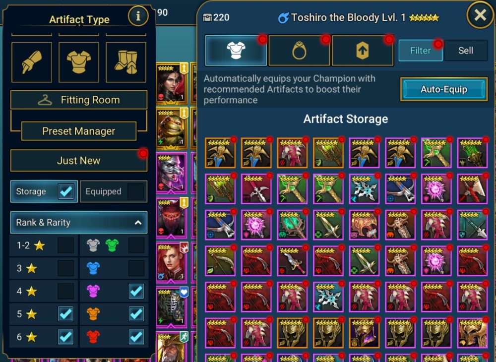 Raid Shadow Legends account Raid Shadow Legends account