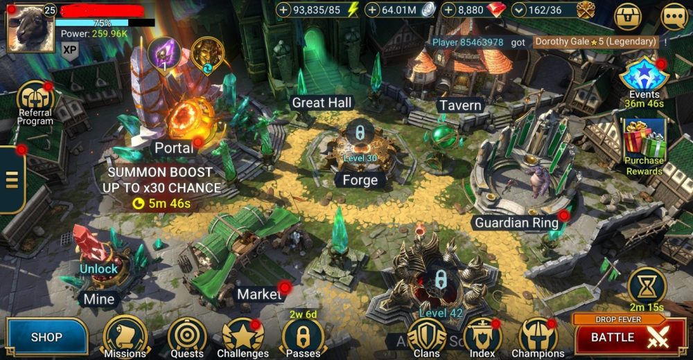 Raid Shadow Legends account Raid Shadow Legends account