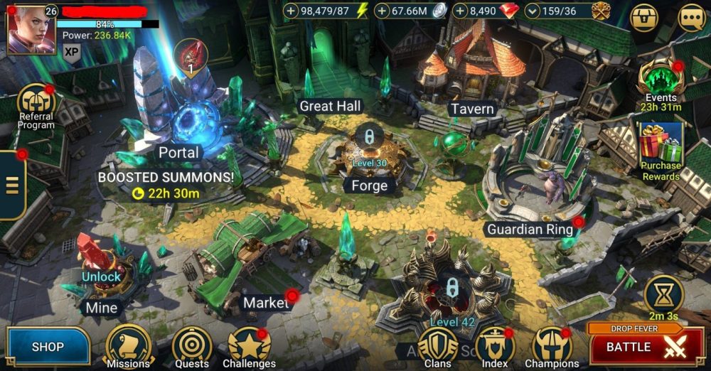 Raid Shadow Legends account