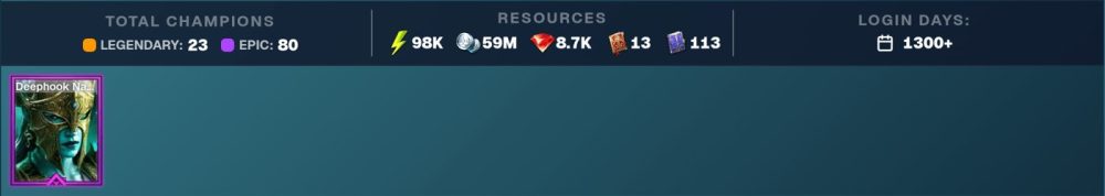 Raid Shadow Legends account