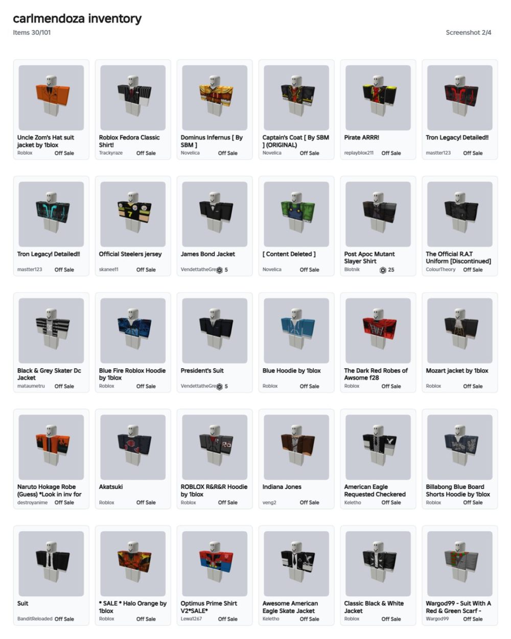Roblox account Roblox account